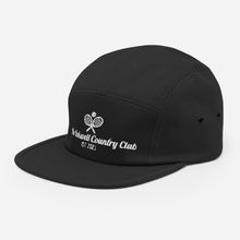 Load image into Gallery viewer, Five Panel Tennis Logo Cap